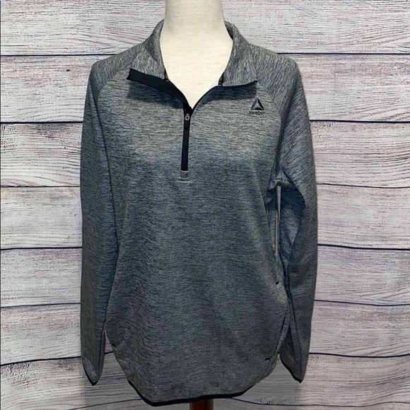 Reebok Other - REEBOK MEN'S POWERLIFT 1/4 ZIP MOCK NECK SWEATSHIRT SIZE SMALL